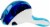3M® Easy Grip Packaging Tape Dispenser - Blue / White Perspective: front