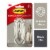 Command™ Traditional Large Brushed Nickel Hook Perspective: front
