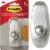 Command™ Timeless Hook, Large Brushed Nickel, 1 Hook, 2 Strips in a Pack Perspective: front