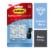 Command™ Damage-Free Hanging Mini Clear Hooks Perspective: front