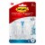 Command™ Quartz Terrace Medium Hooks with Strips Perspective: front
