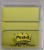 Post-it® Pop-Up Notes Dispenser - Clear Perspective: front