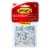 Command™ Damage-Free Hanging Medium Wire Hooks Value Pack - Clear Perspective: front