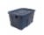 Rubbermaid Roughneck Storage Box Tote - Dark Indigo Perspective: front