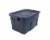 Rubbermaid Roughneck Storage Box Tote - Dark Indigo Perspective: front