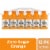 Gatorade Zero Sugar Thirst Quencher Mini Orange Electrolyte Enhanced Sports Drink Perspective: front
