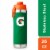 Gatorade® Stainless Steel Green Water Bottle Perspective: front