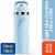 Gatorade® Light Blue Straw Water Bottle Perspective: front