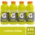 Gatorade Thirst Quencher Yellow Lemon Lime Electrolyte Enhanced Sports Drink Perspective: front