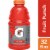 Gatorade Thirst Quencher Red Fruit Punch Electrolyte Enhanced Sports Drink Perspective: front