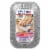 Handi-foil® Cook-n-Carry Mini Loaf Disposable Pans & Lids - Silver Perspective: front