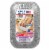 Handi-foil® Cook-n-Carry Mini Loaf Pans & Lids - Silver Perspective: front