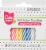 Cake Mate Birthday Candles - Peppermint Stripe Perspective: front
