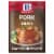 McCormick Pork Gravy Seasoning Mix Perspective: front