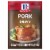 McCormick Pork Gravy Seasoning Mix Perspective: front