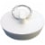 Lasco Hollow 1-3/4 In. White Sink Rubber Drain Stopper 02-3213 Perspective: front
