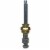Lasco Repcal #6193 Hot/Cold Brass Assembly Bathtub Stem S-1144-3 Perspective: front