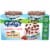 Stonyfield Organic® Strawberry Lowfat Yogurt Cups  with EnviroKidz Choco Chimps Perspective: front
