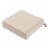 Classic Accessories 62-035-BEIGE-EC 5 x 21 x 21 in. Seat Cushion Combo - Beige Perspective: front