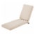 Classic Accessories 62-029-BEIGE-EC 3 x 80 x 26 in. Seat Cushion Combo - Beige Perspective: front