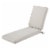 Classic Accessories 62-029-HGREY-EC 3 x 80 x 26 in. Seat Cushion Combo - Grey Perspective: front