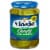Vlasic Ovals Hamburger Dill Pickle Chips Keto Friendly Perspective: front