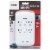 Prime® 6-Slot Outlet - White Perspective: front