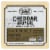 Burnett Dairy Black Truffle Cheddar Cheese Perspective: front