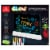LED Medium Glow Board Rechargeable, color changing, 20 stencils, 6 markers Perspective: front