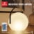 Globe LED Outdoor Portable RGB Color Changing Sphere Lantern Perspective: front