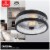 Carolina Seeded 1-Light Flush Mount Perspective: front