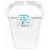 Cryopak Foam Cooler - White Perspective: front