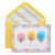 Papyrus (S11) Cotton Candy Birthday Card Perspective: front