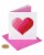 Papyrus Valentine’s Day Card (Gemmed Heart) Perspective: front