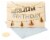 Papyrus Happy Birthday Card (Metallic Banner) Perspective: front