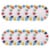 American Greetings Paper Plates- Multicolored Deco Perspective: front