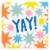 American Greetings Birthday Lunch Napkins Perspective: front