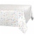 American Greetings Plastic Table Cover - Colorful Sprinkles Perspective: front