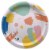 American Greetings  9" Paper Plates Colorful Brush Strokes Perspective: front
