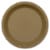 American Greetings 7" All Occasion Paper Plates -Gold Perspective: front