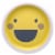 American Greetings 9 Inch Birthday Paper Plates - Smiley Faces Perspective: front