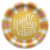 American Greetings Birthday Paper Plates- Birthday Vibes Perspective: front