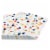 American Greetings Beverage Napkins Scattered Colorful Dots Perspective: front