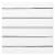 American Greetings Beverage Napkins Silver Stripes on White Perspective: front