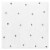 American Greetings 20-Count Lunch Napkins, Silver Polka Dots Perspective: front