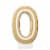 American Greetings Birthday Candle Number 0 Perspective: front