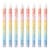 American Greetings Birthday Candles - Muilticolored Scattered Dots Perspective: front