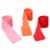 American Greetings Crepe Paper Streamers - Pink Orange and Red Perspective: front