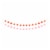 American Greetings 7 Foot Party Banner - Pink and Orange Circles Perspective: front