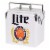 Koolatron Miller Lite Retro Ice Chest Cooler With Bottle Opener Perspective: front